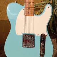 Squier Esquire Daphne Blue 