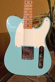 Squier Esquire Daphne Blue 