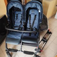 Passeggino gemellare peg perego