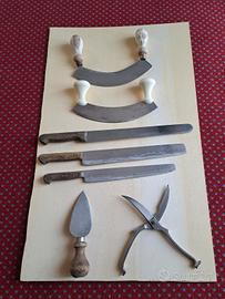 coltelli grandi, mezzaluna