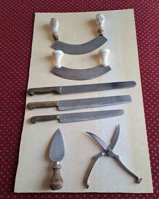 coltelli grandi, mezzaluna