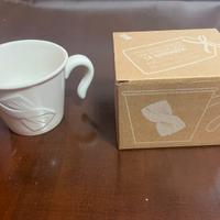 Tazza bianca Nastrina della Mulino Bianco