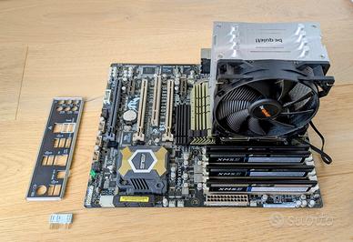 scheda madre + i7 + 16GB RAM + dissipatore + wifi