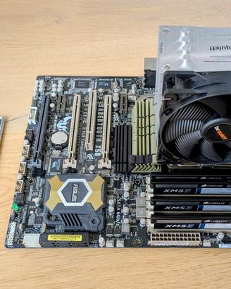 scheda madre + i7 + 16GB RAM + dissipatore + wifi