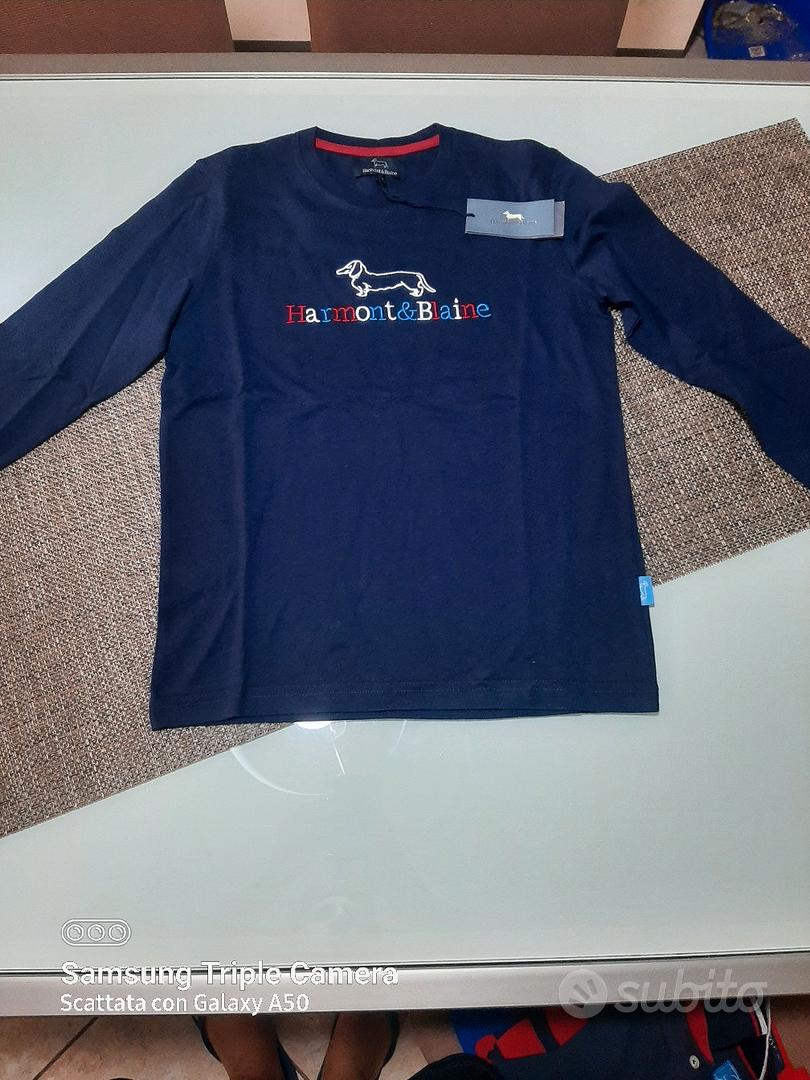 maglietta maniche lunghe harmont blaine Abbigliamento e