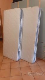 2 Materassi singoli a molle TIFFANY 80x190