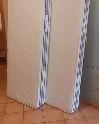 2 Materassi singoli a molle TIFFANY 80x190