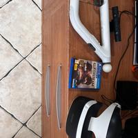 VR PLAYSTAION 4, CAMERA, FUCILE e gioco BRAVO TEAM