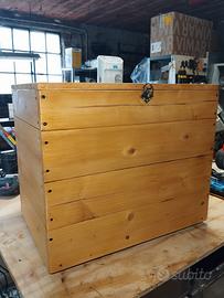 cassa panca in legno 