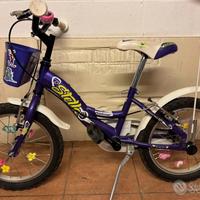 Bicicletta bambino bambina raggio 16