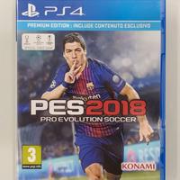 PES 2018 per PS4