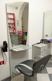 intero salone per parrucchiere