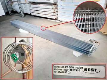 evaporatore statico per banco frigo usato Sest