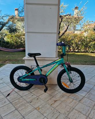 Cannondale Trail Freewheel 16 Verde – Bici Bambino