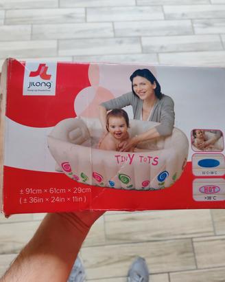 vaschetta bagnetto gonfiabile