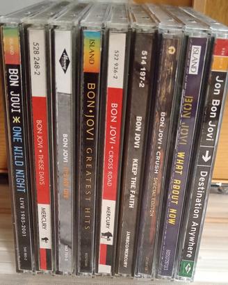 lotto di 9 cd bon Jovi 