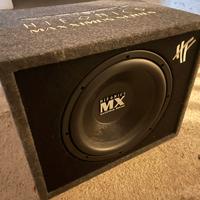 subwoofer  500 w RMS effettivi 