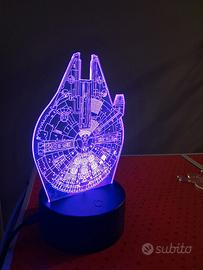 Lampada 3D da tavolo star wars