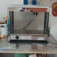 vetrina calda cornetteria rosticceria come nuova