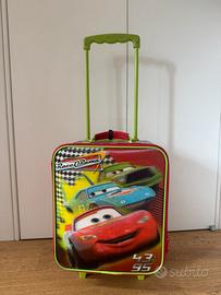 Valigia Trolley bambini Cars vintage