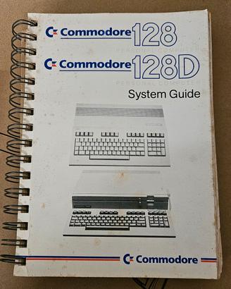Manuale commodore 128d inglese 