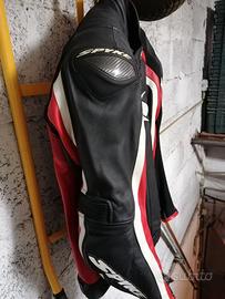 Giacca moto pelle
