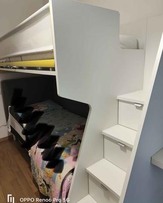 Letto a soppalco Moretti Compact