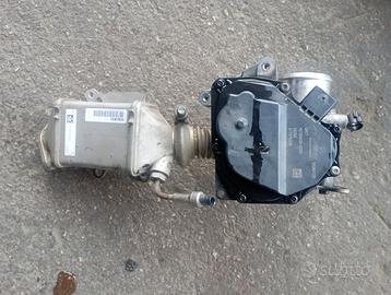 Ricambi valvola a farfalla+ sonda+radiatore