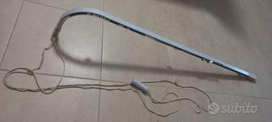 Binario con curva lunghezza cm 105