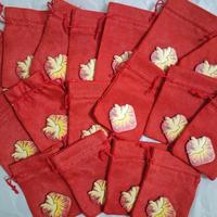 Bomboniere cresima sacchetti in Juta colomba 