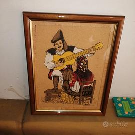 Quadro in sughero sardo