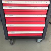 Carrello officina set 3 cassetti GENART