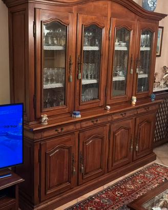 Splendida  Credenza/ Vetrina  Classica a 4 Ante