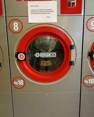 Asciugatrice professionale per lavanderia
