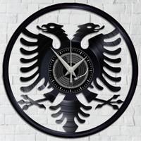 - ALBANIA 🇦🇱 - Orologio da Parete su Vinile