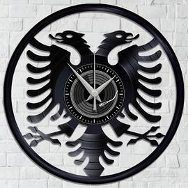 - ALBANIA 🇦🇱 - Orologio da Parete su Vinile
