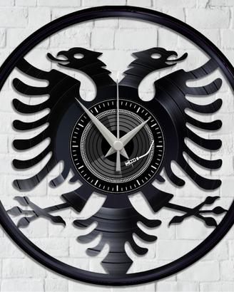 - ALBANIA 🇦🇱 - Orologio da Parete su Vinile