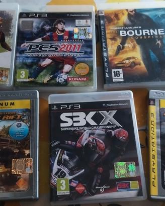 7 GIOCHI PS3 NUOVI MAI USATI ORIGINALI 