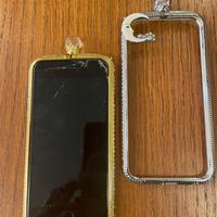 Cover iPhone 6/6s Gioiello Oro e Argento