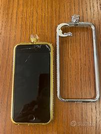 Cover iPhone 6/6s Gioiello Oro e Argento