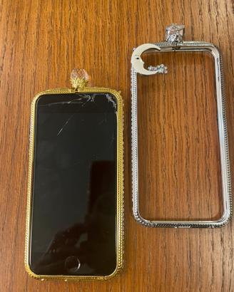 Cover iPhone 6/6s Gioiello Oro e Argento