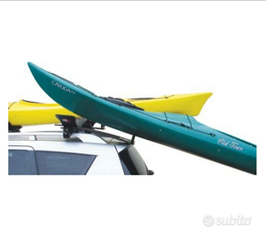 Gusce trasporto kayak canoa su tutte barre e hobie