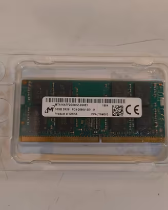 RAM 16GB DDR4 2666MHz Micron