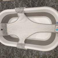 Vaschetta bagno Rothobaby  con amaca per neonati