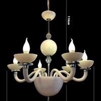Lampadario 6 luci - Shabby