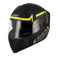 casco integrale S441 VENGE PINLOCK Nero Giallo