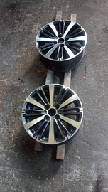 2 cerchioni in lega Peugeot Citroen