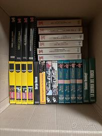 VHS, audiocassette e DVD