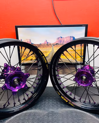 CERCHI MOTARD KITE SUPERMOTARD 17 PURPLE EDITION