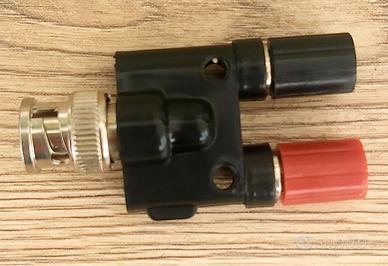 Greluma 1 Pz BNC Maschio a 4mm Dual Banana